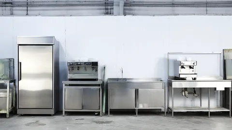 カフェの厨房機器
